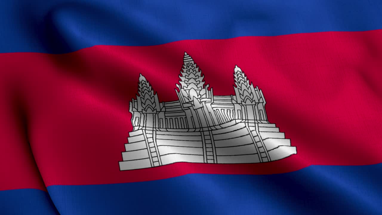 bandera de camboya