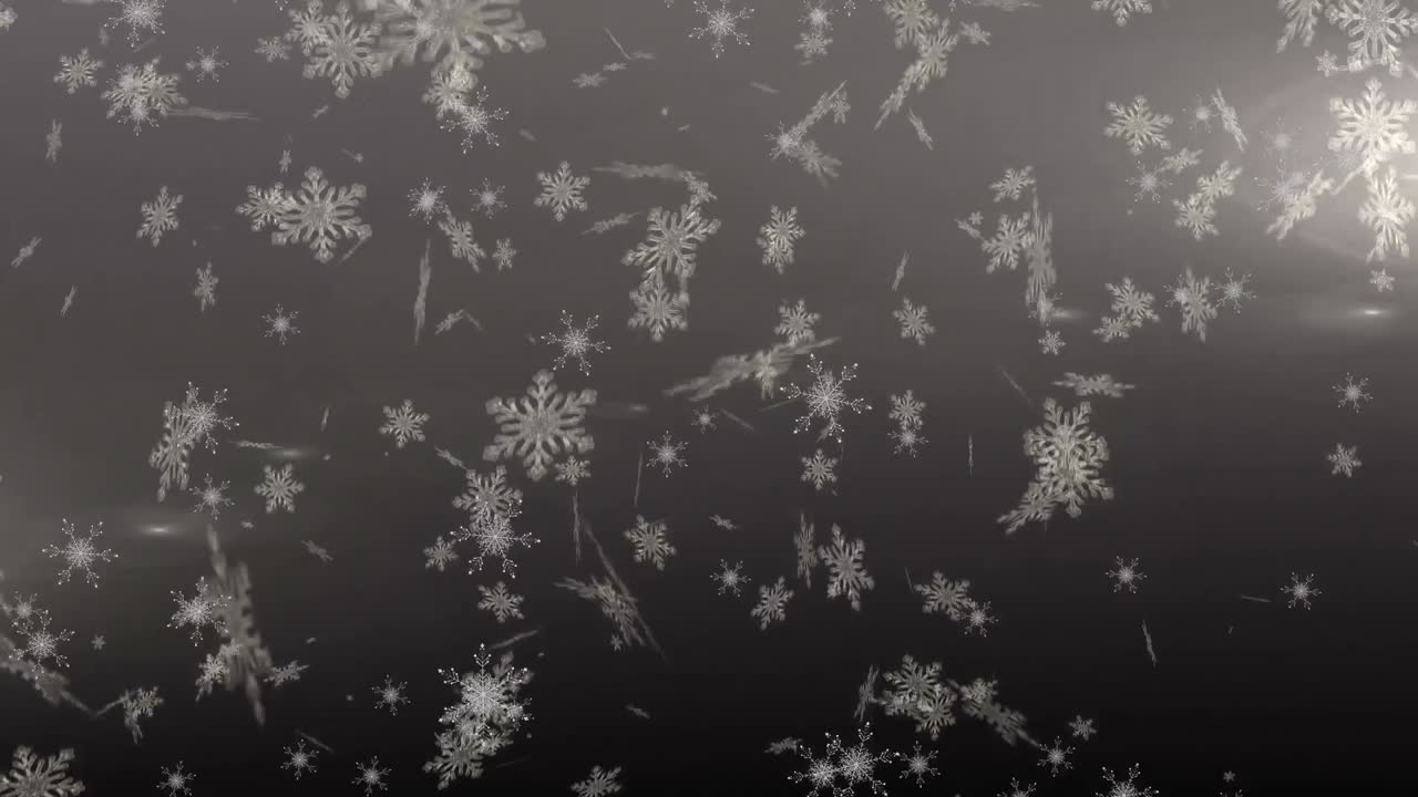 animación de paisajes de invierno