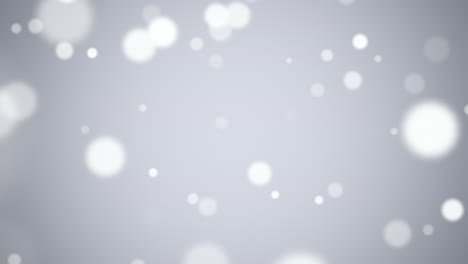 brillos blancos y partículas sobre fondo brillante