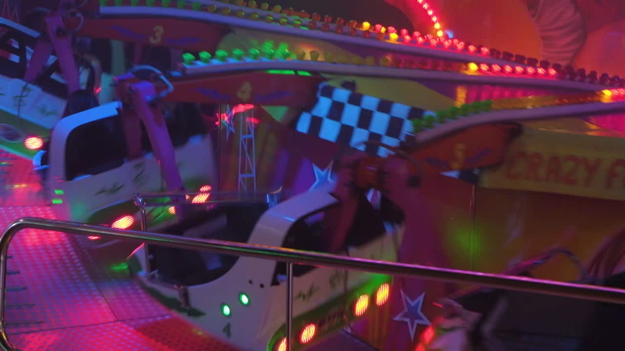 paseo en un parque lunar