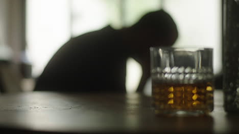 person with a drink