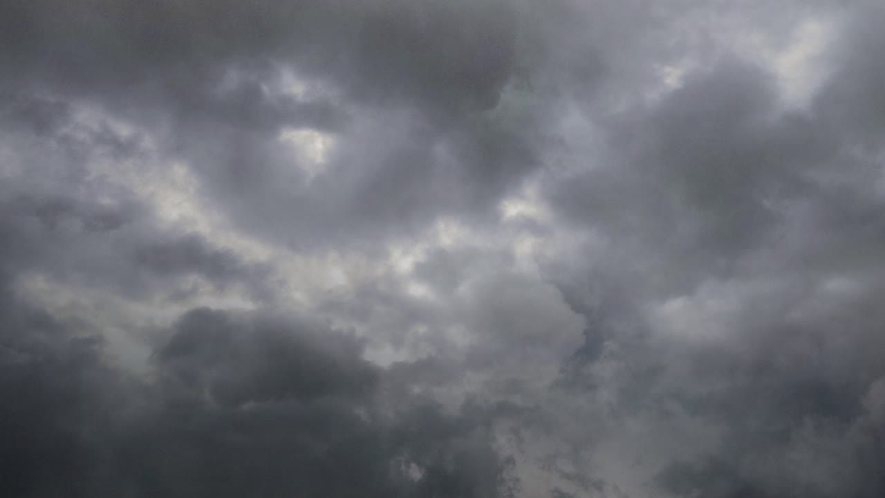 심한 뇌우 비디오의 4k 보기