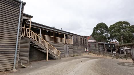 old town buildings and rustic scenery