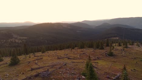 Golden-hour-in-the-Frying-Pan-Wilderness-near-Aspen-Colorado