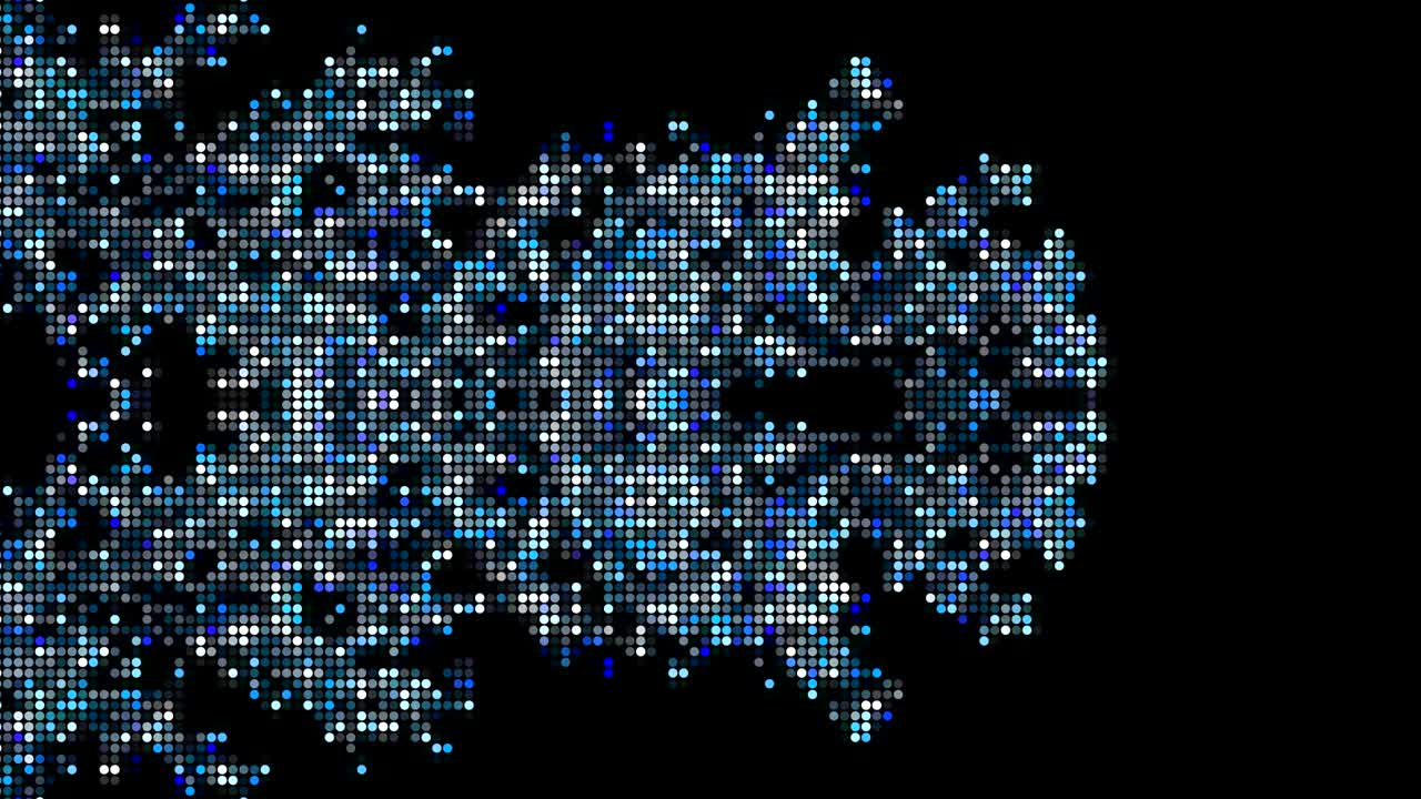 creciente hermoso fondo de color de led.