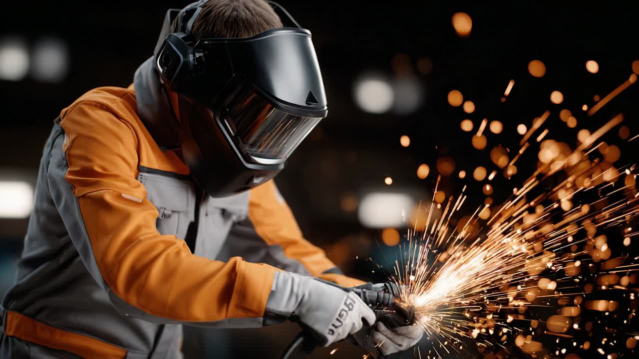 Welder at Work