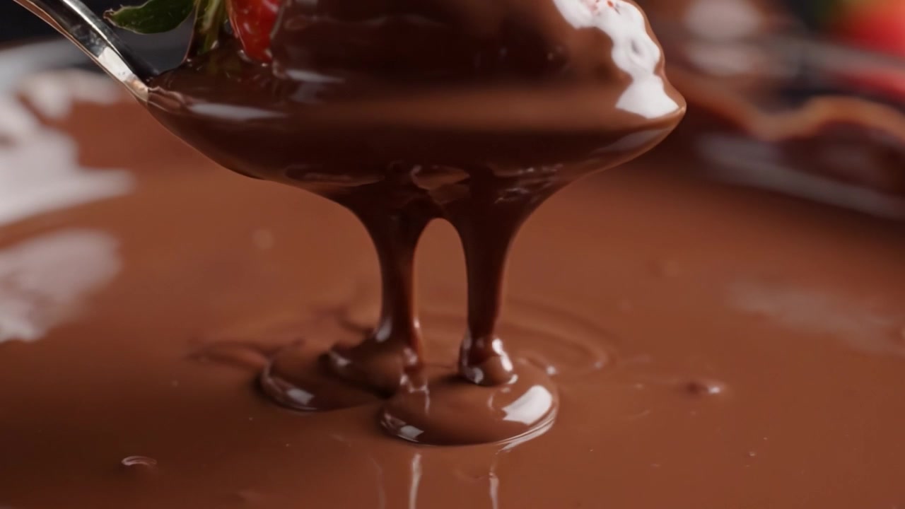 Immersione Decadente nel Cioccolato: Un Viaggio Delizioso di Fragole Fresche Tuffate nel Cioccolato Fuso Ricco per la Massima Indulgenza in Dolci e Sapori