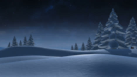 Winter-forest-animation-with-copy-space