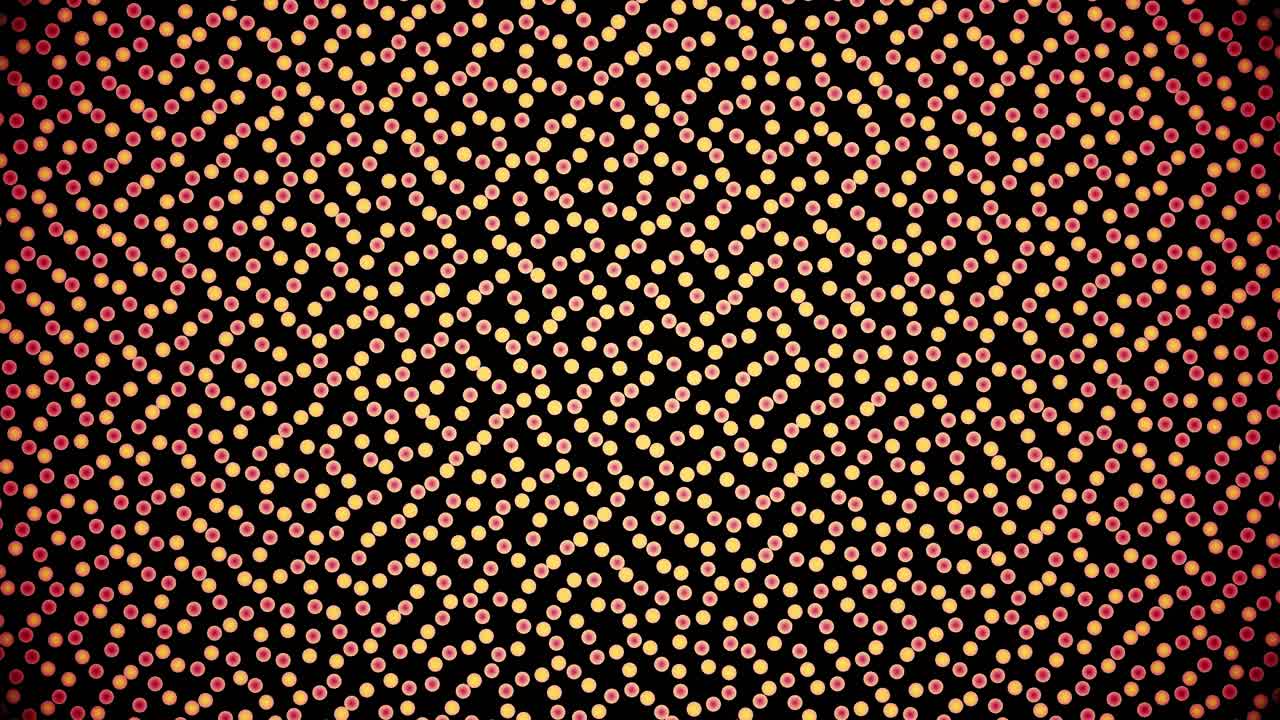 Abstract Geometric Pattern with Circles