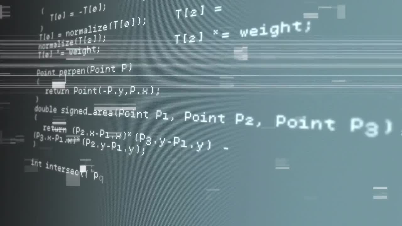 Data processing on grey background