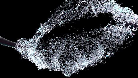 water circular flowing 3d animation. transparent liquid whirlpool realistic 3d footage. fluid maelstrom dynamic video. drops falling slow motion. water vortex, splashes and streaming
