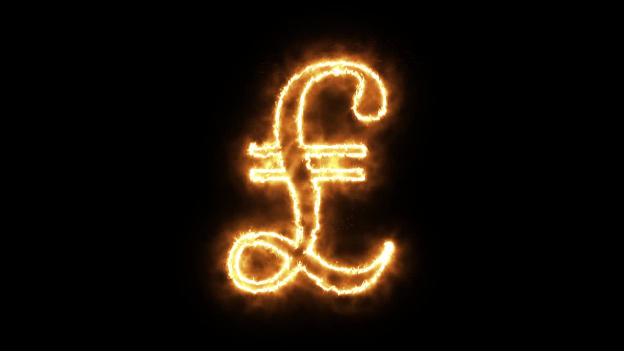 Lira symbol of burning flame. Turkey lira symbol made from fire flame. Flaming burn font or bonfire alphabet text with sizzling fiery shining heat effect. 3D rendering.