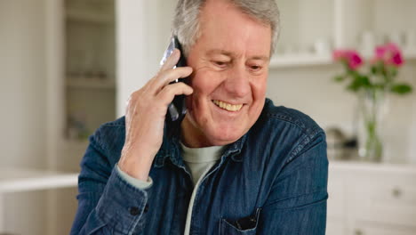 Phone-call,-communication-and-senior-man