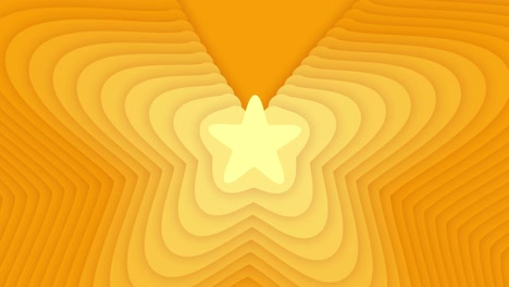 gradient animated yellow shapes background