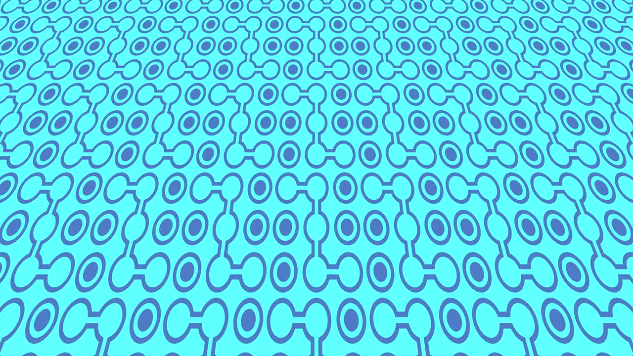 4k 비디오 모델 스트로보스코픽 및 최면 효과, 16:9 비디오 형식