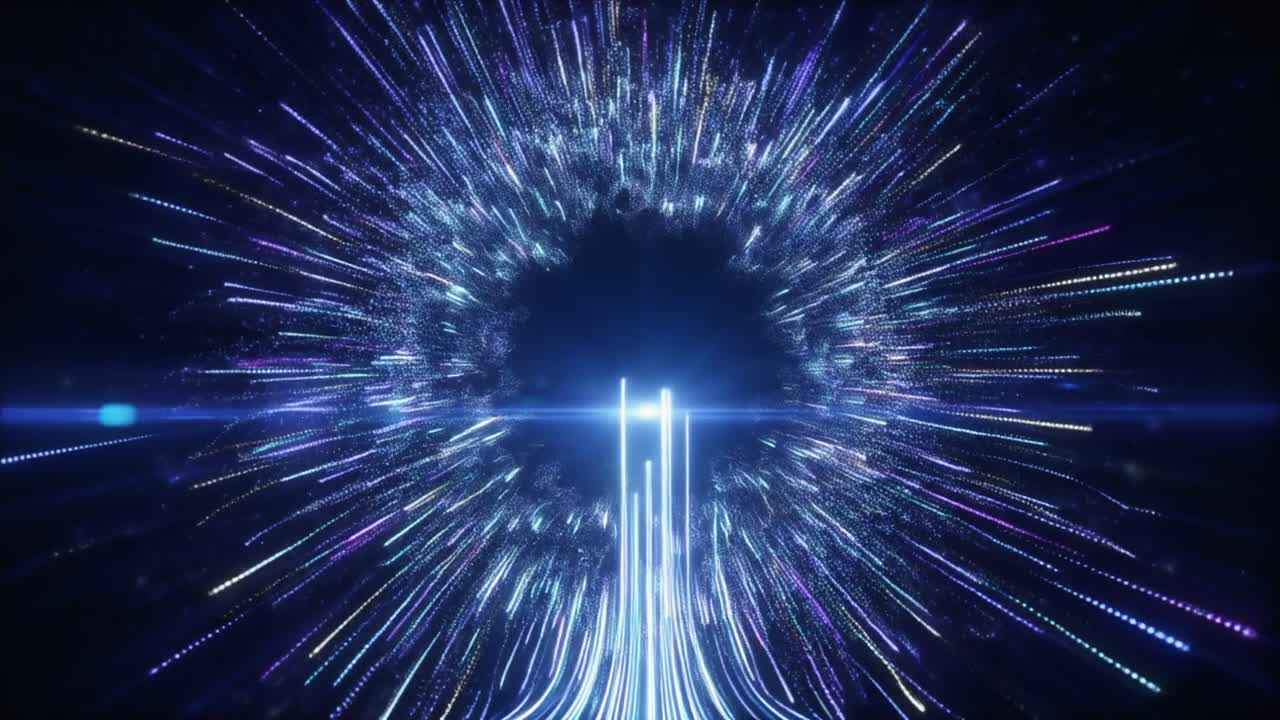 Dynamic Flow of Digital Light Particles and Rays