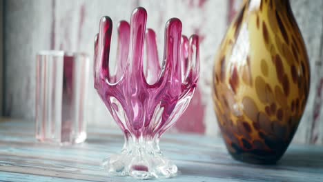 vintage glass vases