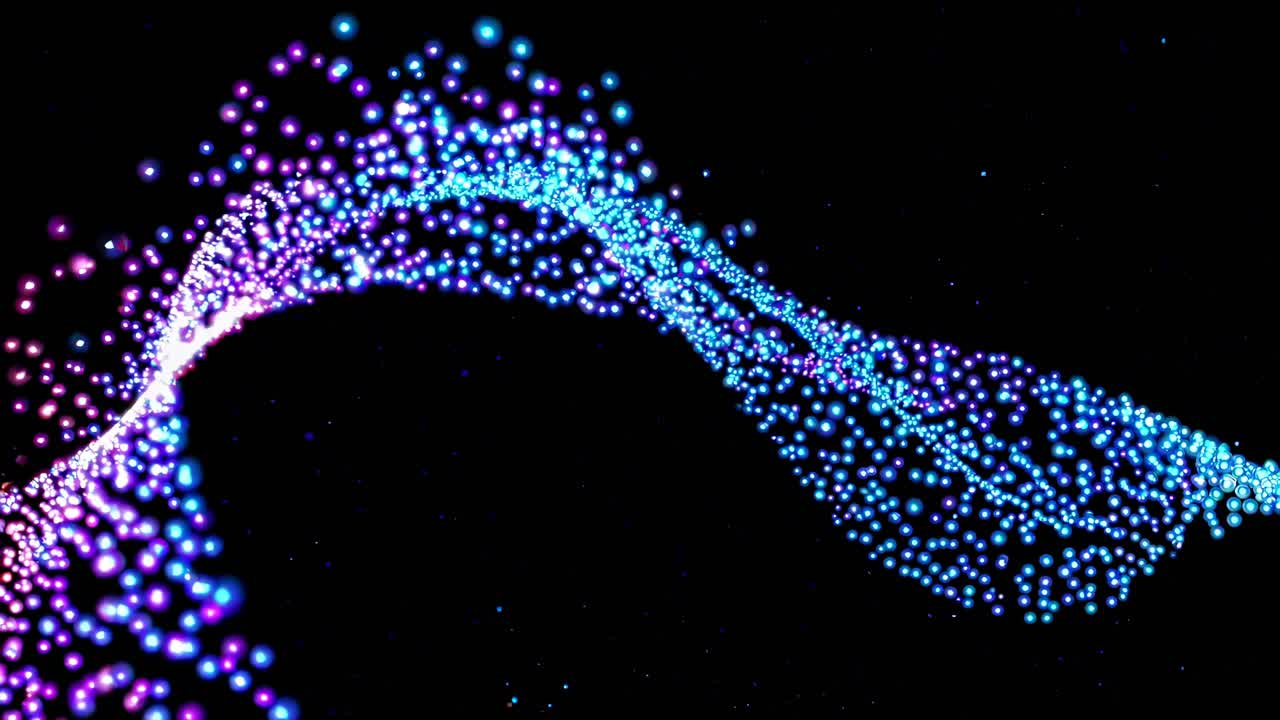 추상적인 반이는 입자 파동