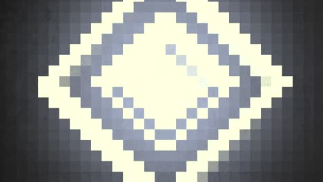 píxeles grises degradados de movimiento en arquitectura de 8 bits