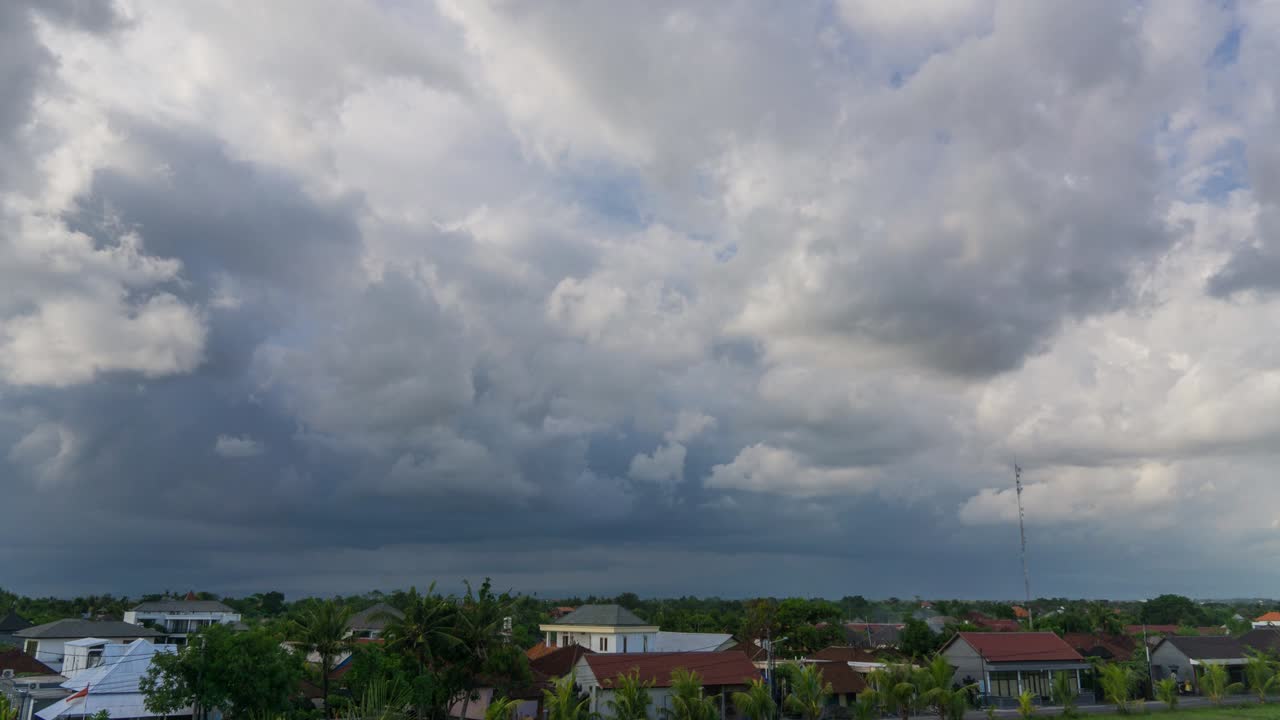 구름 시간 경과