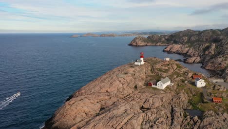 coastal lighthouse. lindesnes lighthouse is a coastal lighthouse at the southernmost tip of norway.