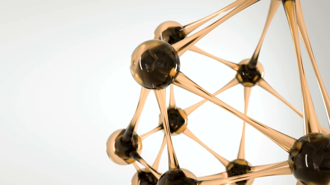 4k의 추상적인 유리 분자