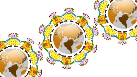 engranajes originales con la tierra en el interior