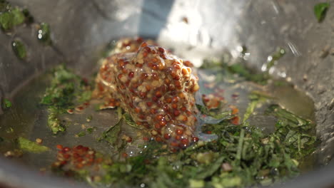 Water-Puts-Into-The-Bowl-With-Different-Ingredients