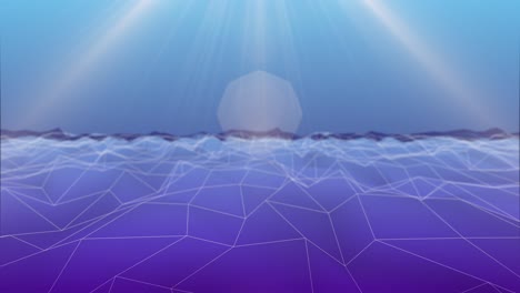 abstract network business wire line geometric background