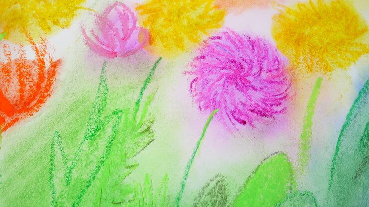 Drawing flower
