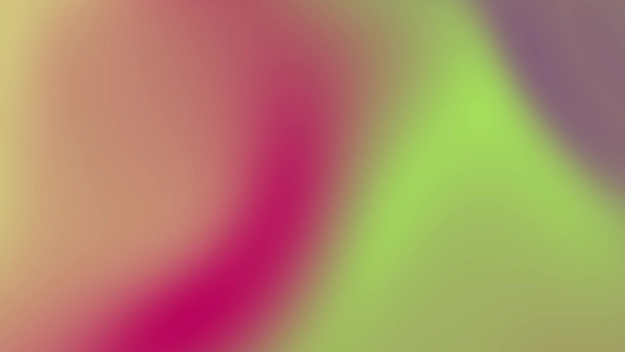 Sfondo sfumato fluido astratto con colori magenta e verde sfocati.