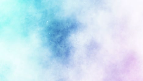 spray de humo de colores. abstract humo vapor soplar fuera. salpicaduras de niebla. tinta de alcohol y acuarela en fondo colorido. copiar espacio para el texto. animación de bucle.