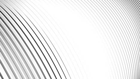 abstract pattern of circle shape with the effect of move. white clean rings animation.