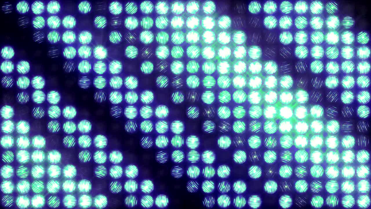 Effetti glitch su una parete di luce, in loop