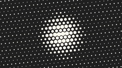 hexagonal black and white pattern versatile design element for websites and graphic projects