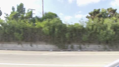 4k 30 fps dji osmo+ footage driving down interstate 5 in glendale, ca a year before the woolsey fire. september 20th, 2017.