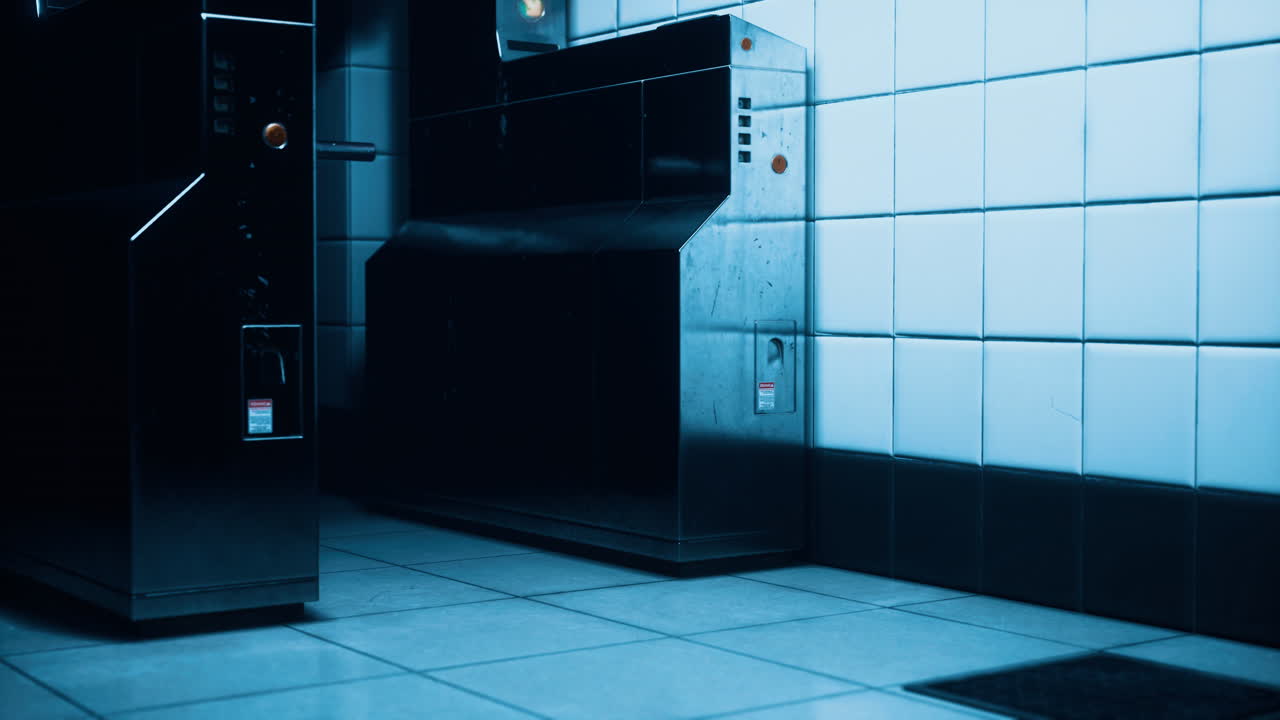 어고 잔인한 공상과학 산업 기계실