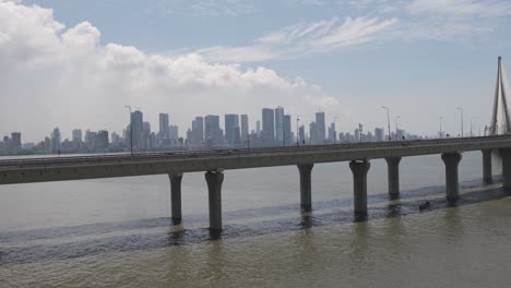 most bandra worli sealink nad morzem w mumbai w indiach 9