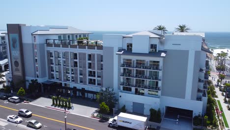 oceanside pier blocked by hotel