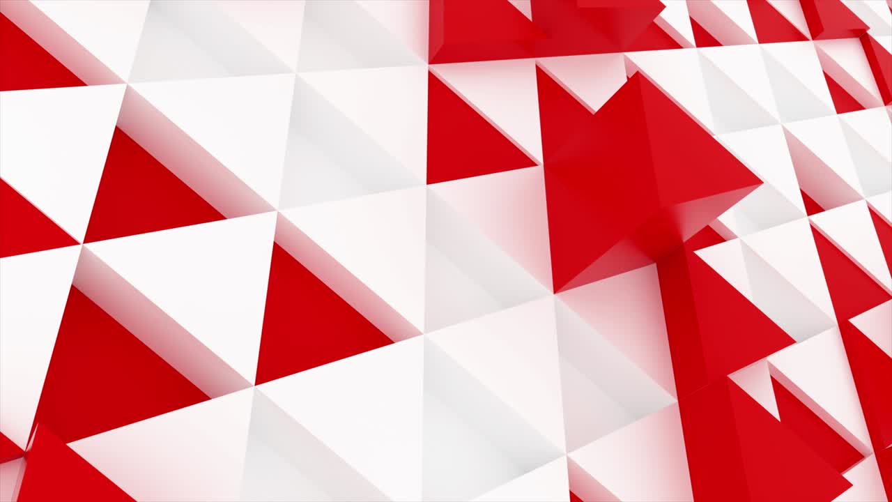 밝은 색 기술 삼각형 패턴 배경