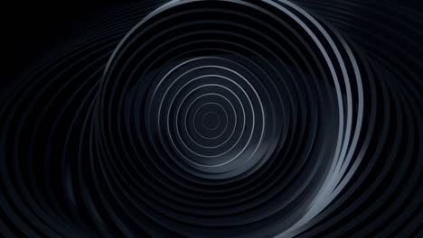 abstract background with black rotating rings