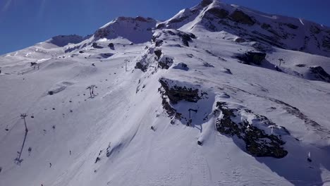 pan ancho de la cresta de la montaña
