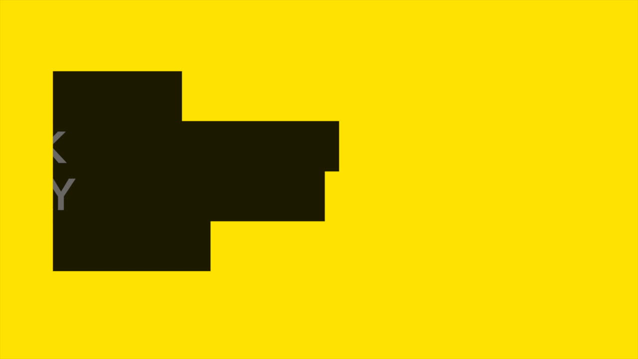 viernes negro con líneas negras en degradado amarillo