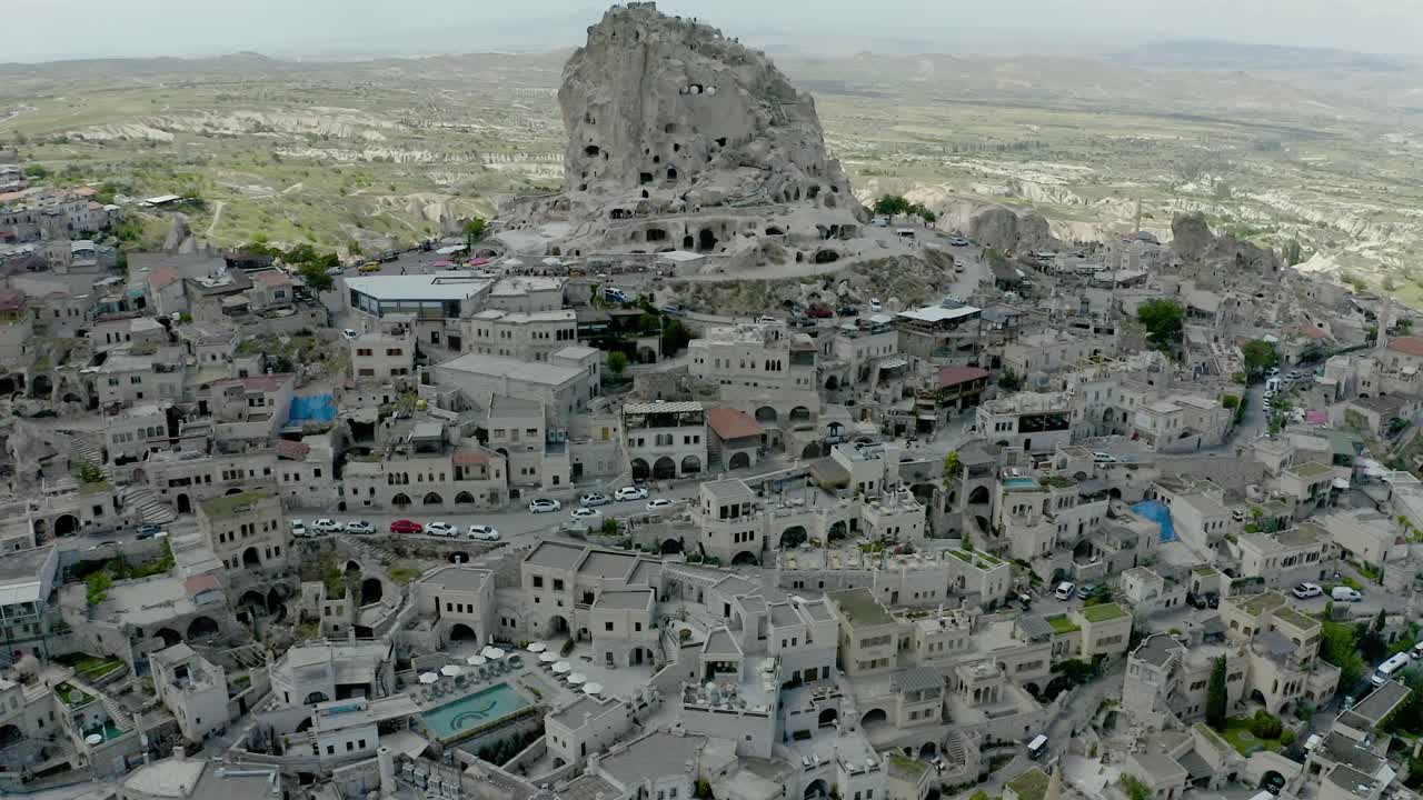 aerial view of the city of old town Jerusalem, Israel
