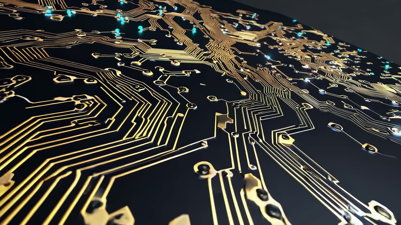 Detailed Circuit Board
