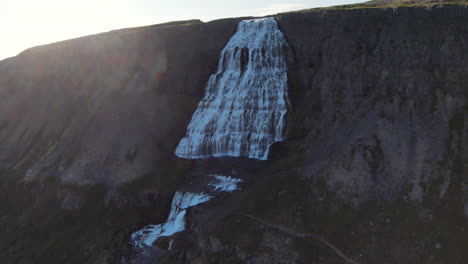 dynjandi waterfall the largest fall in iceland