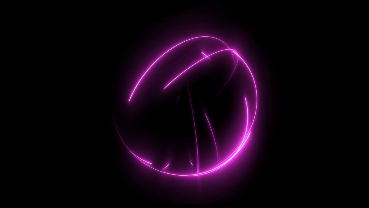 3D circle energy animation motion graphics