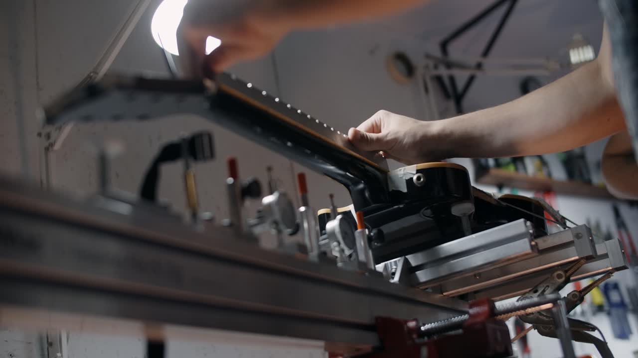 Guitar Repair in a Workshop