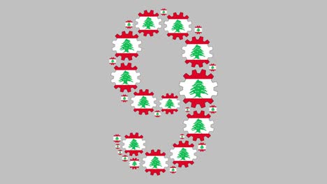 lebanese number nine
