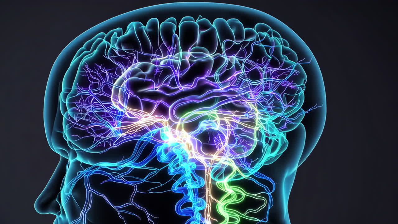 Detailed 3D Visualization of Human Brain Anatomy